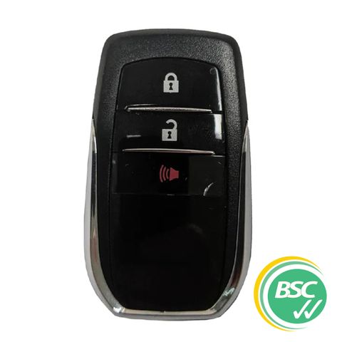 Smart Key - TOYOTA - 2 Button + Panic - 'Ute' (0020C on PCB)