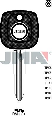 Transponder KEY - DAIHATSU (Like: DH4R / TOY38R)