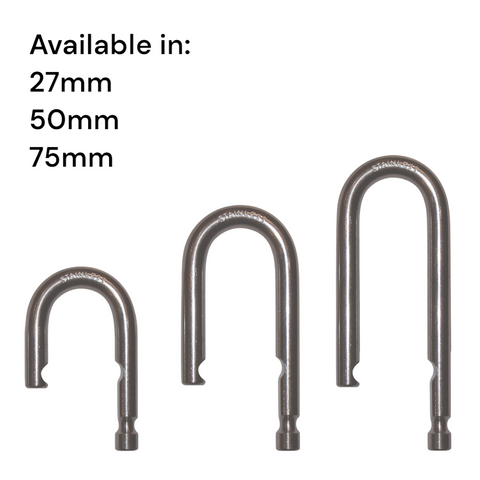 500 Series' Spare SHACKLE - 55mm S/STEEL