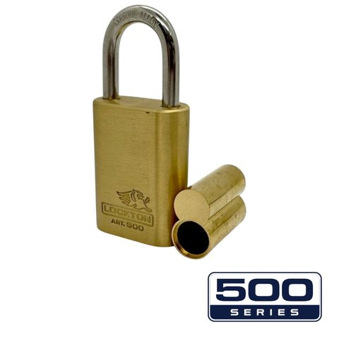 '500-SERIES&trade;' 40mm (ALB) PADLOCK - S/STEEL SHKL.