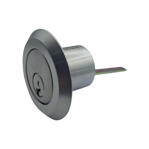 LOCK CYLINDER (201) ROUND (KD) *Satin Chrome*