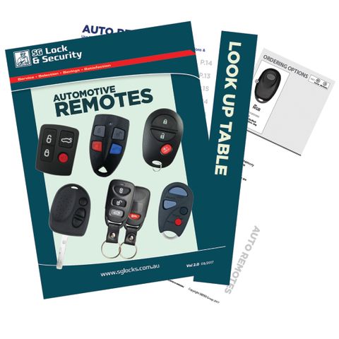 'Automotive' REMOTE PROGRAMMING INSTRUCTIONS  -  43 Pages (Vers.  2.0)