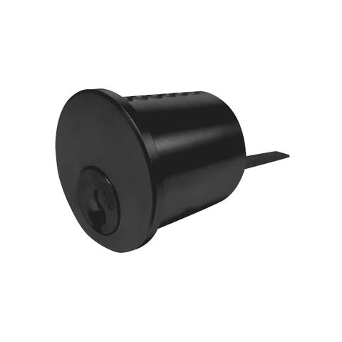 LOCK CYLINDER (201) ROUND (KD) *Matte Black*