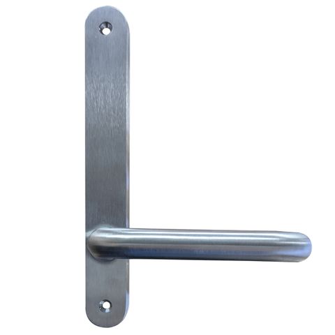 Narrow Stile - Rnd. End - INT PLATE - LEVER ONLY