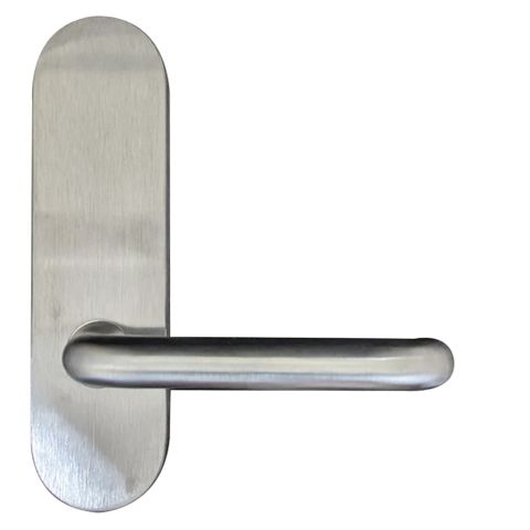 Round End - EXT PLATE - LEVER ONLY