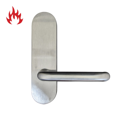Round End - EXT PLATE - LEVER ONLY