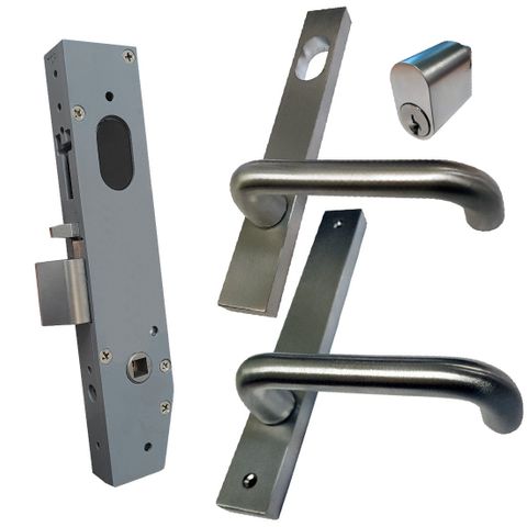 23mm Mortice Lock KIT (CLASSROOM) - Inc. Lock, Furniture & Cylinder