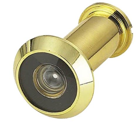 'SuperViewer' 200° DOOR VIEWER - 25-45mm Door (BRASS)