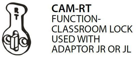 Mortice CAM-RT = Classroom Lock Cam (PKT of 5) - For Use With Adaptor JR or JL