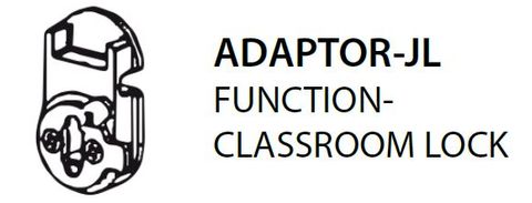 Mortice ADAPTOR JL = Classroom Lock Adaptor Left (PKT of 5)