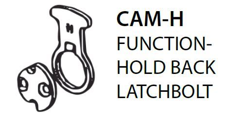 Mortice CAM-H = Hold Back Latch Bolt Cam (PKT of 5)