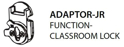 Mortice ADAPTOR JR = Classroom Lock Adaptor Right (PKT of 5)