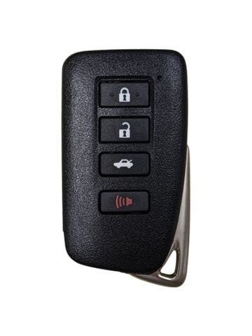 KEY SHELL - Smart Key - Suits LEXUS - 3-Btn+Panic - BLACK