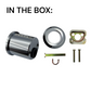 LOCK CYLINDER (201) ROUND (ALB) *Chrome Plate*