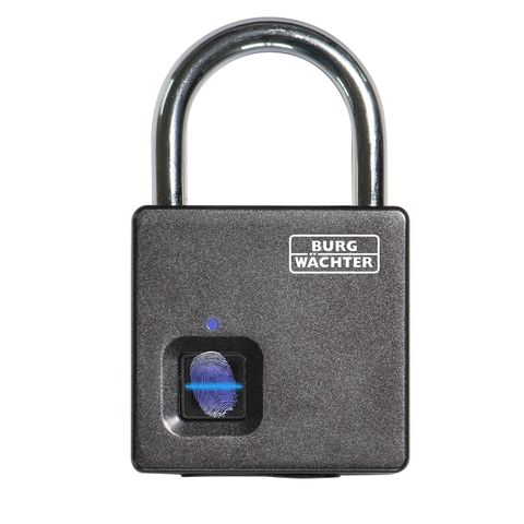 'Scan & Lock' 53mm Biometric (FingerScan) PADLOCK - CARDED