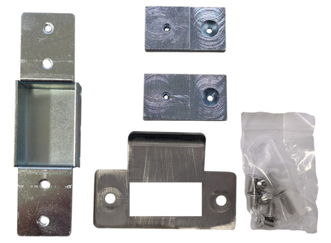 Wide Mortice FABRICATOR KIT (ML60 & ML95) -  Fitting Tabs + Strike Box & Plate & Related Screws