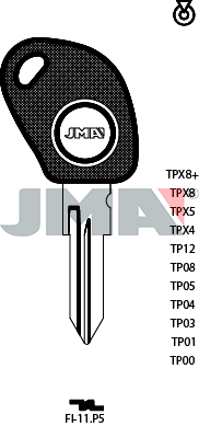 Transponder KEY - SIPEA (Like: GT10##)