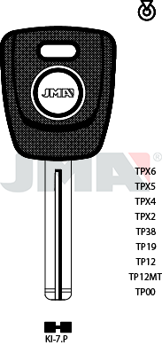 Transponder KEY - KIA/HYUNDAI (Like: KIA7)