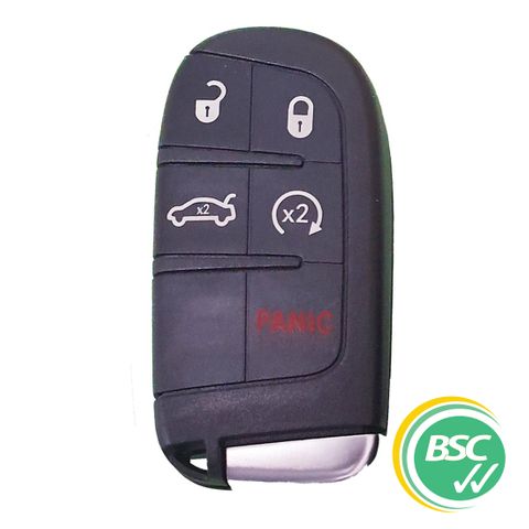 Smart Key - CHRYSLER GROUP - Tombstone - 4 Button + Panic