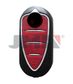 KEY SHELL - 3 Button (Repl. Insert) *Red* - Suits ALFA