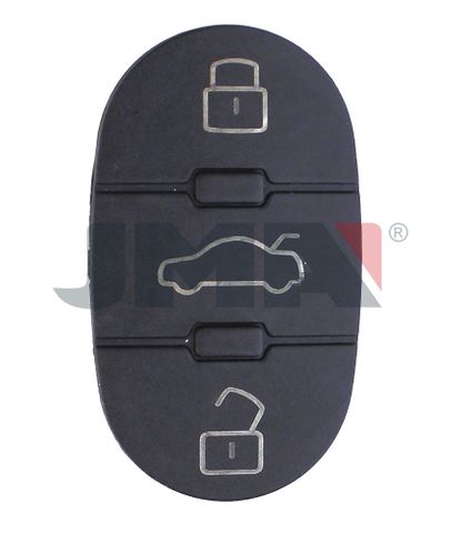 KEY SHELL - 3 Button (Repl. Insert) - Suits AUDI - 06