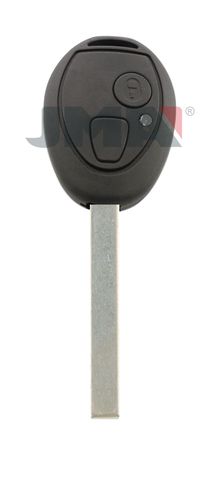 KEY SHELL - 2 Button + Fixed Blade (Like: HU92R) - Suits MINI/LANDROVER