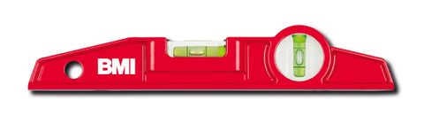 'Torpedo' Aluminium SPIRIT LEVEL - Magnetic w/ Belt Pouch (25 cm)