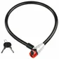 Keyed BICYCLE CABLE - 80cm Long (15mm Dia.)