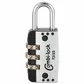 25mm COMBI. PADLOCK - 3 Digit - CARDED (No. 72)