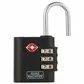 'TSA' 30mm COMBI. PADLOCK - CARDED (No. 77)