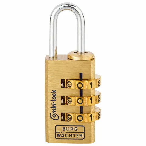 'Combi-Lock' 15mm  COMBI. PADLOCK - 3 Digit - CARDED