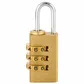 'Combi-Lock' 15mm  COMBI. PADLOCK - 3 Digit - CARDED