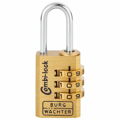 'Combi-Lock' 20mm  COMBI. PADLOCK - 3 Digit - CARDED