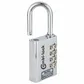 'Chromo' 40mm COMBI. PADLOCK - 4 Digit - CARDED