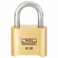 'Commercial' 50mm COMBI. PADLOCK - 4 Digit - CARDED