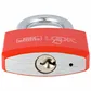 'Look' 40mm PADLOCK - CARDED  (KD) *Asst Colours*