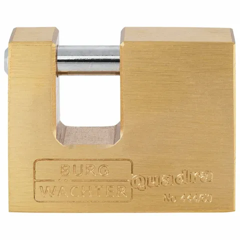 'Quadra'  50mm  PADLOCK - CARDED (KD)