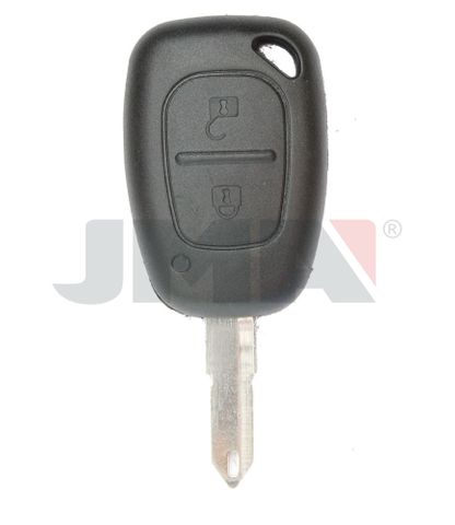 KEY SHELL - 2 Btn + Fixed Blade (Like: NE73) - Suits OPEL/RENAULT