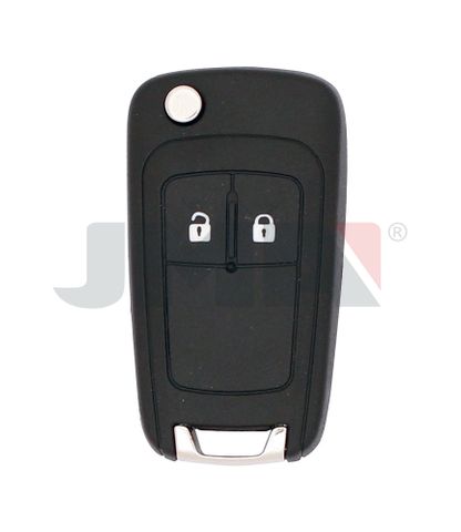 KEY SHELL - 2 Btn + FLIP Blade - Suits CHEVROLET/GM/HOLDEN (Like: HU100)