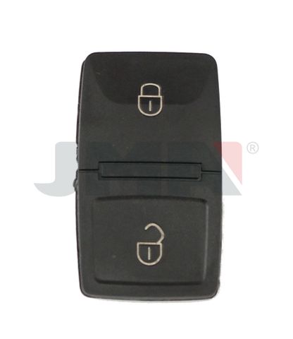 KEY SHELL - 2 Button (Repl. Insert) Suits SKODA/VOLKSWAGEN