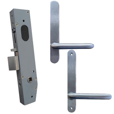 23mm Mortice Lock RND-KIT3 (PASSAGE) - Inc. Lock & RND END Furniture