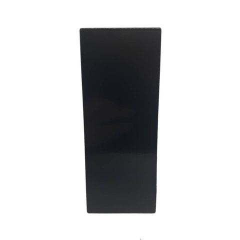 S/Steel BLANK PLATE - 195 x 75mm *Black*