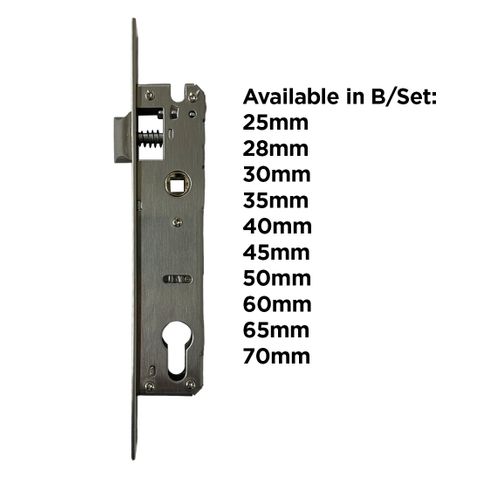 'E-Series' Euro (Smart) MORTICE LOCK (Hinged Door)