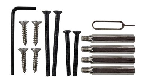 'E-Series' Spare SCREW PACK - Suits Art. ELEV64-BLK *Black*