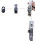 Dual Entry (Double Cyl.) MOUNTING KIT - Suits LOCKTON Narrow Stile Mortice Locks