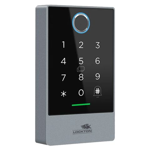 'E-Series' SMART KEYPAD - Wide - With Fingerscan