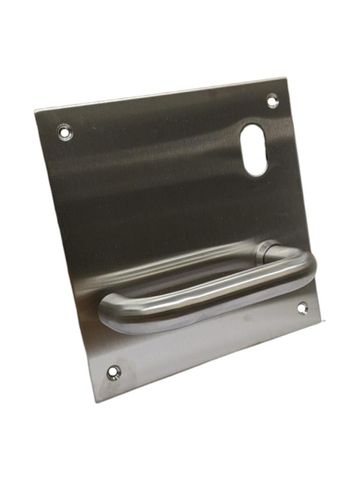 '162 SERIES' SQ. INTERNAL PLATE - CYL HOLE & LEVER - RIGHT