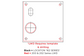 162 SERIES SQ. EXTERNAL PLATE - EMERGENCY TURN & INDICATOR ONLY - LEFT