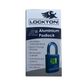 500 Series'  40mm (ALB) PADLOCK 'AL13' *GREEN* - S/STEEL SHKL.