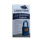 500 Series'  40mm (KD) PADLOCK 'AL13' *ORANGE* - S/STEEL SHKL.